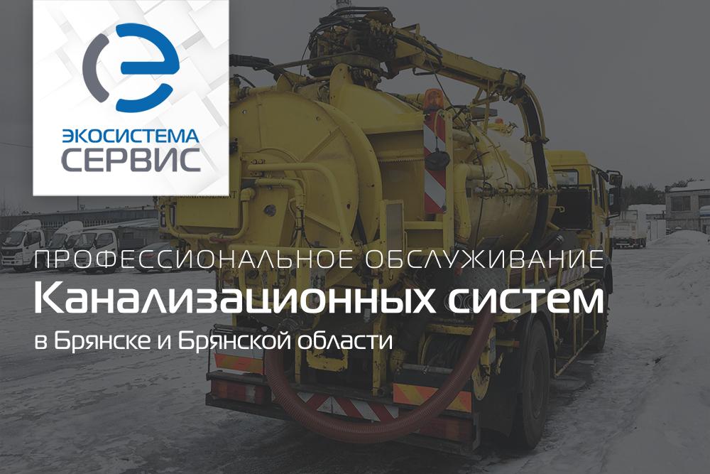 Профессиональное обслуживание канализационных систем